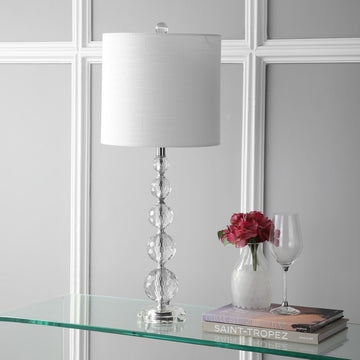 Nala 28.5" Crystal LED Table Lamp - JONATHAN Y